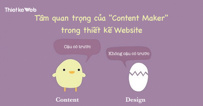 Tam quan trong cua “Content Maker” trong thiet ke Website